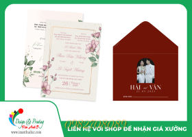 Thiệp Cưới Mẫu mới 