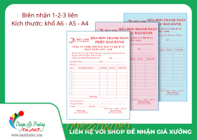 BIÊN NHẬN 1-2-3 LIÊN