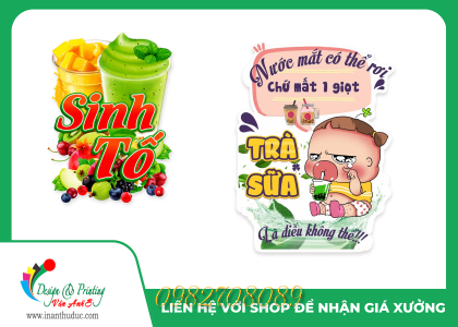 DECAL NHỰA KHỔ LỚN