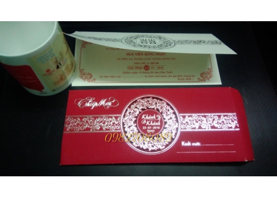 Thiệp cưới hot trong tháng