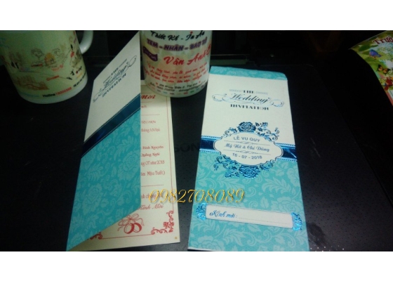 Thiệp cưới hot trong tháng