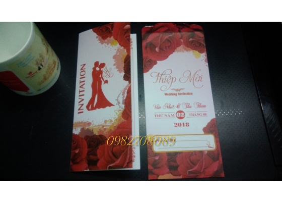 Thiệp cưới hot trong tháng