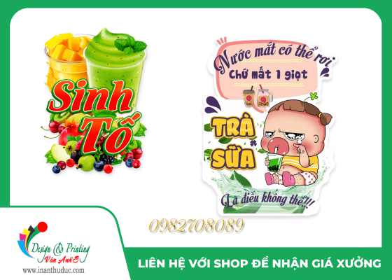 DECAL NHỰA KHỔ LỚN