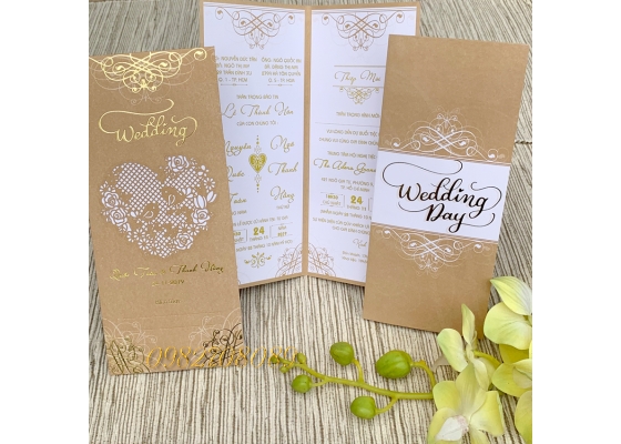 MẪU THIỆP CƯỚI 2007 vàng