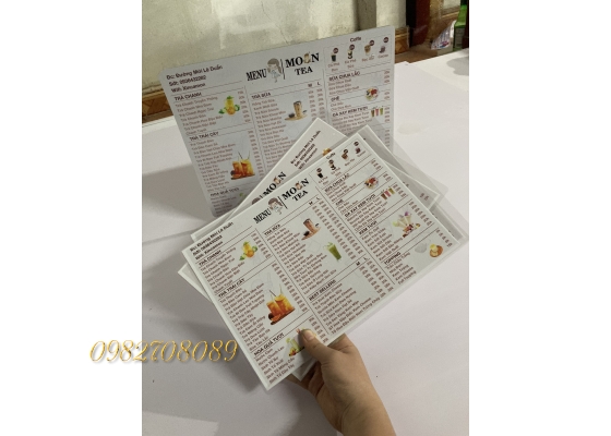 MENU ÉP PLASTIC