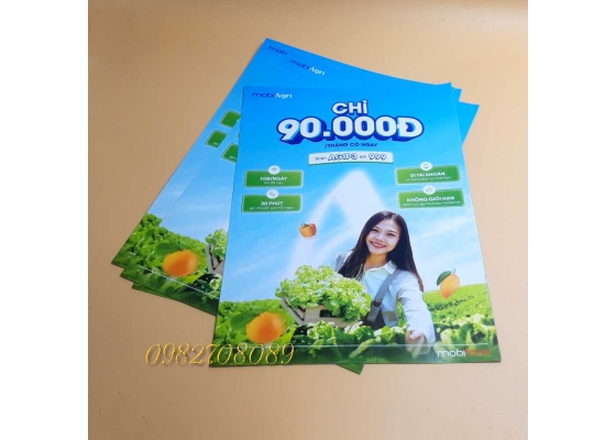 TỜ RƠI A5 IN SỐ LƯỢNG ÍT