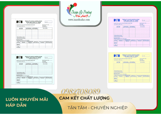 IN HÓA ĐƠN BÁN LẺ 4 LIÊN