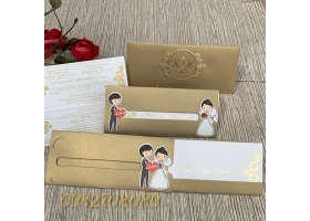 MẪU THIỆP CƯỚI 2008 Vàng lợt