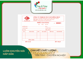 IN PHIẾU GIAO HÀNG