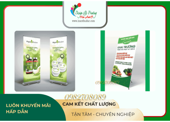 Thiết kế, in ấn bảng hiệu